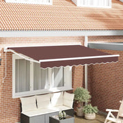 Struttura della tenda Marrone 350 x 200 cm 3329673