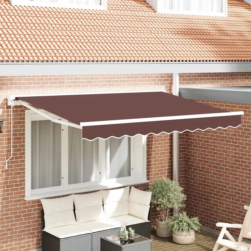 Struttura della tenda Marrone 350 x 200 cm 3329673