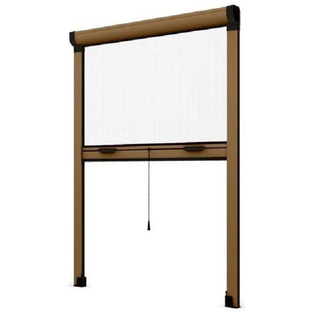 Zanzariera a Rullo Riducibile 140 x 160 Bronzo