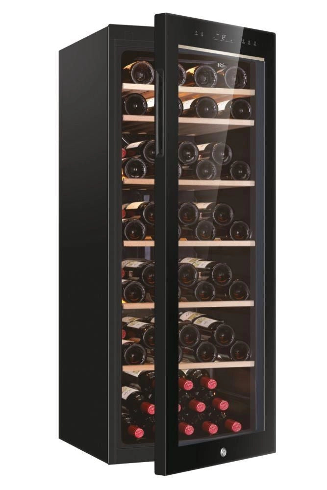Haier Wine Bank 50 Serie 5 HWS84GA Cantinetta vino con compressore Libera installazione Nero 84 bottiglia/bottiglie
