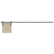 Kit Anta Scorrevole Armadio in Acciaio al Carbonio 244 cm 4009670