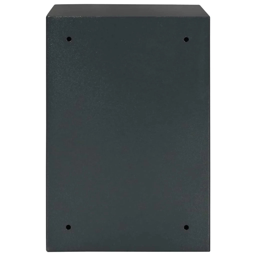 Cassaforte con blocco Grigio scuro 35 x 31 x 50 cm Acciaio 42011316