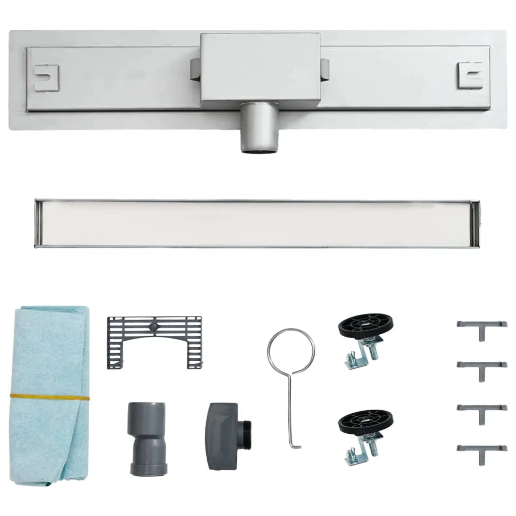 Drenaggio doccia 2 in 1 Argento 80 cm Acciaio Inox 304 42015940