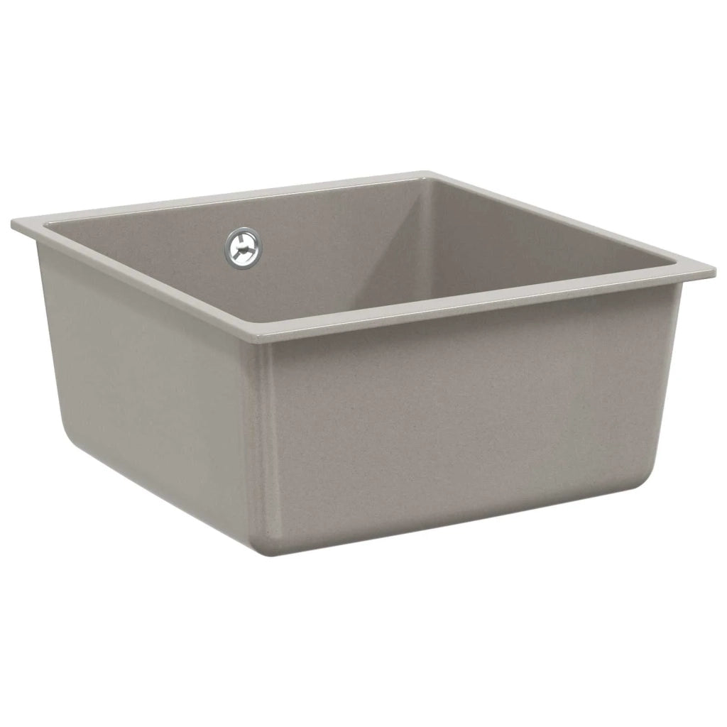 Lavello Grigio 430 x 460 mm 80% Quarzo e 20% Resina 42028421