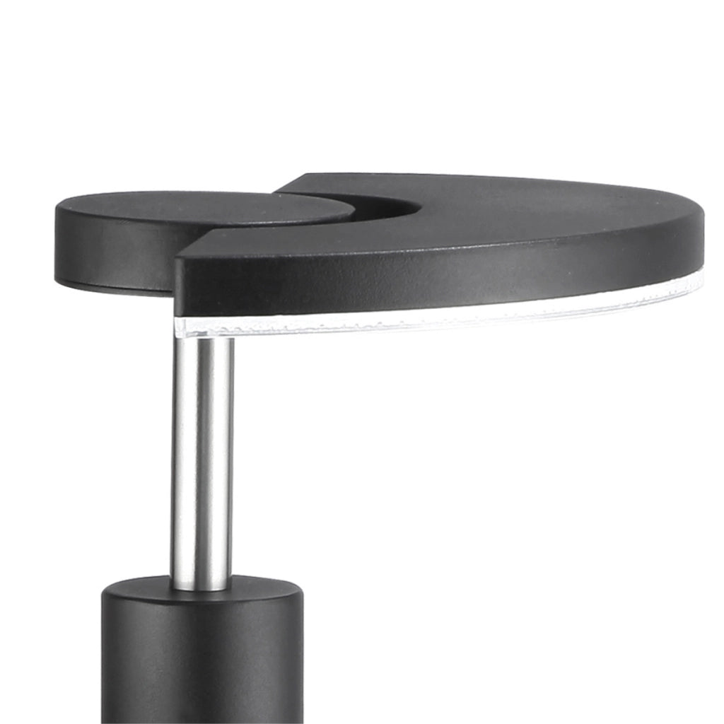 Lampada esterna LED 54cm IP54 nera 6500K Modena Polux
