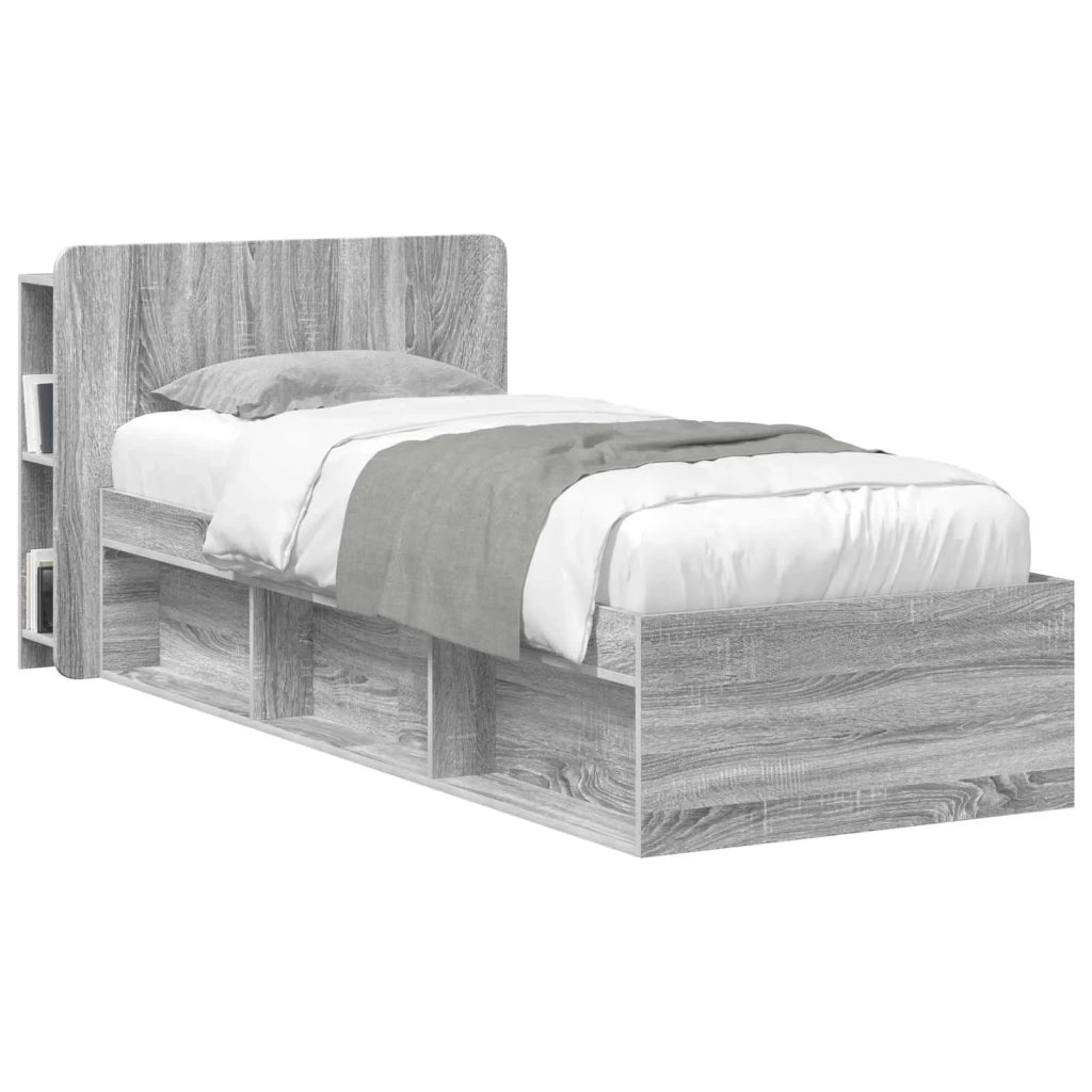 Testata del letto Grigio Sonoma Legno ingegnerizzato 8001189