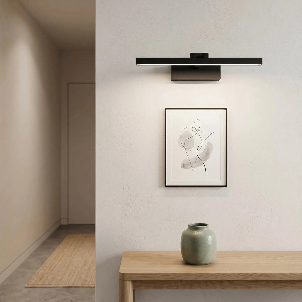 Applique Da Bagno Led APP1866-1W 40 Cm Black