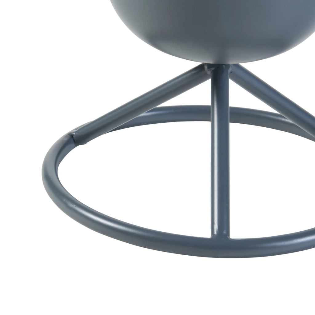 Supporto per piante da esterno 110 x 28 cm 3 vasi neri 03_0010318