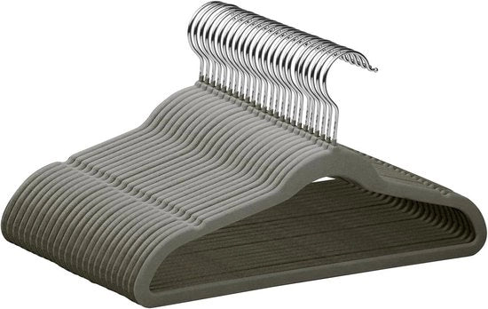 Antislittini in flanella per bambini | 32 pezzi - grigio