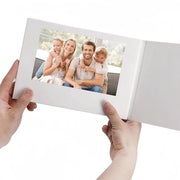 Brochure digitale con schermo LCD - Libro video orizzontale - Brochure video ricaricabile per anniversario - Natale - Matrimonio - 43 pollici batteria lithium-ion 500 mAh.