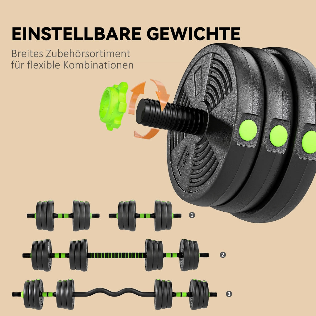 Set di manubri regolabili 20 kg ¨C Minimal ¨C 20 kg
