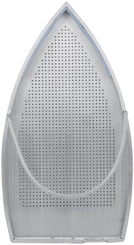 Protettori per scarpe - Alluminio - Smalto antiscivolo - Sostenibili - 23 x 12,2 cm - Adatti per la maggior parte delle piastrine per ferro da stiro - Protezione contro alte temperature - Cappuccio per ferro da stiro
