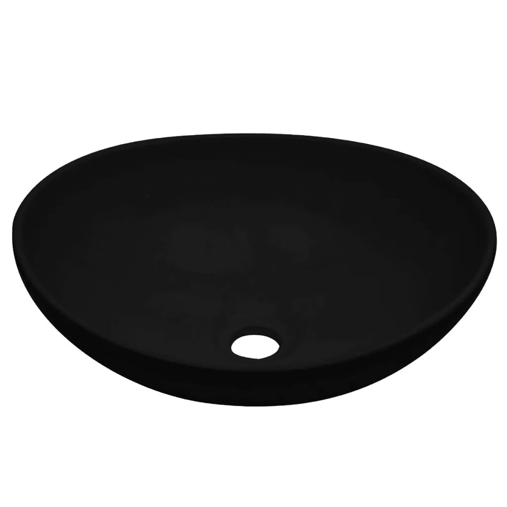 Set Mobili da Bagno 2 pz Ceramica Bianco 279340