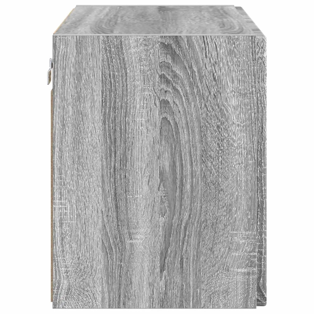 Mobile TV da parete Grigio Sonoma 59,5 x 31 x 40 cm 892341