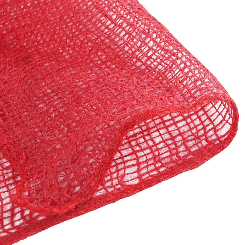 Rotolo di Juta 100 x 1000 cm Rosso 42012055
