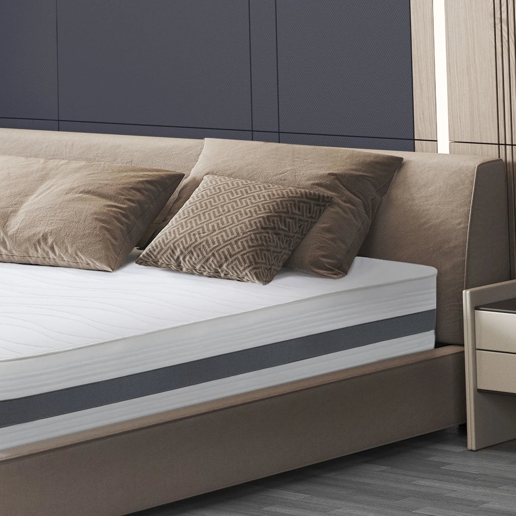 Materasso singolo 90x200 in Waterfoam Ipoallergenico, 20 cm ESSENTIAL | Imbottitura in Ovatta e Rivestimento in Tessuto 3D Traspirante, Antiacaro e Antifungino | Made in Italy