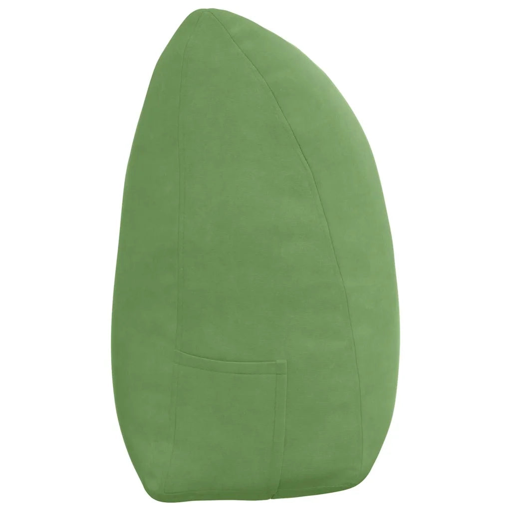 Cuscino per Schiena Verde chiaro 160 x 24 x 50 cm Velluto 42014548
