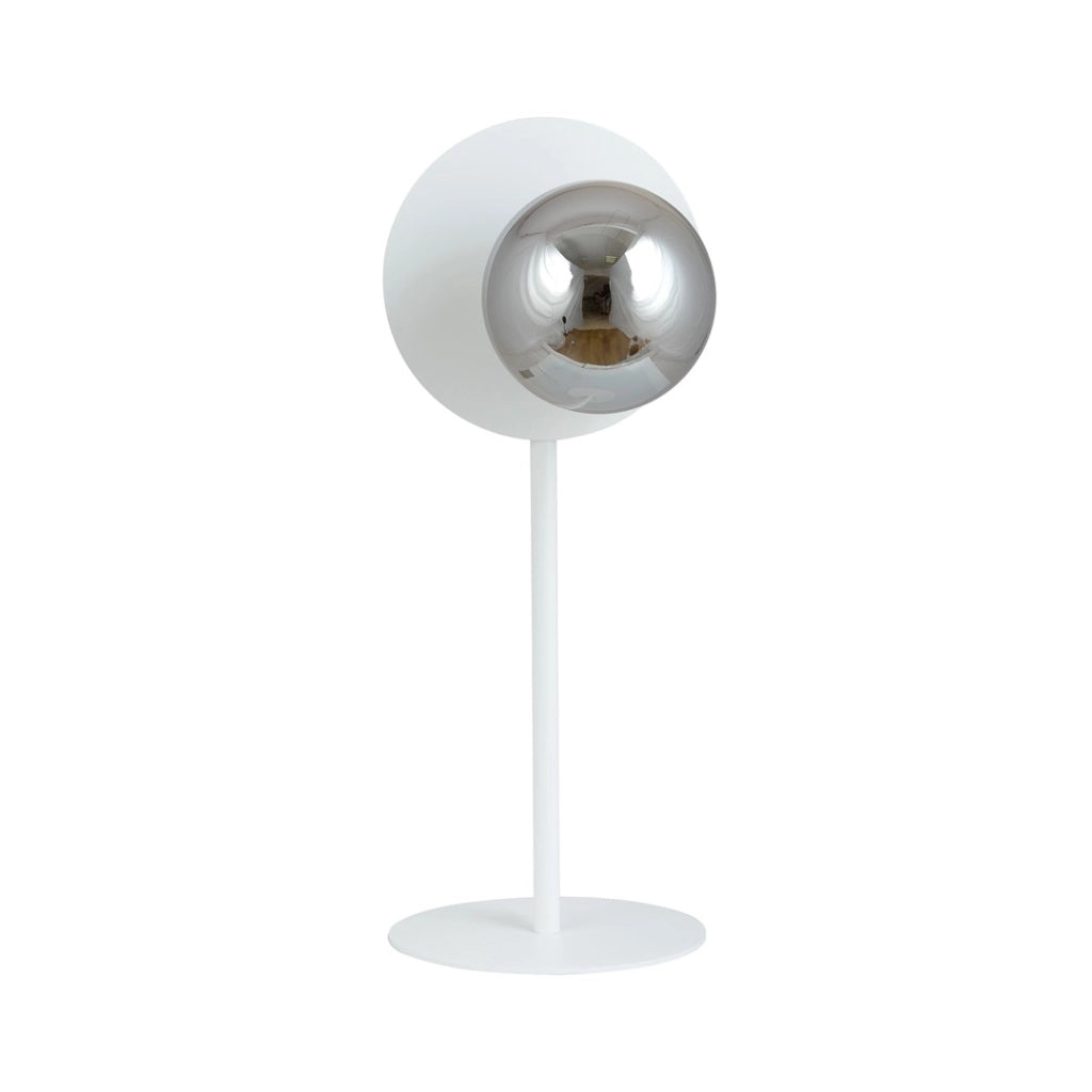 Lampada da tavolo OSLO bianco/grafite E14 metallo Emibig