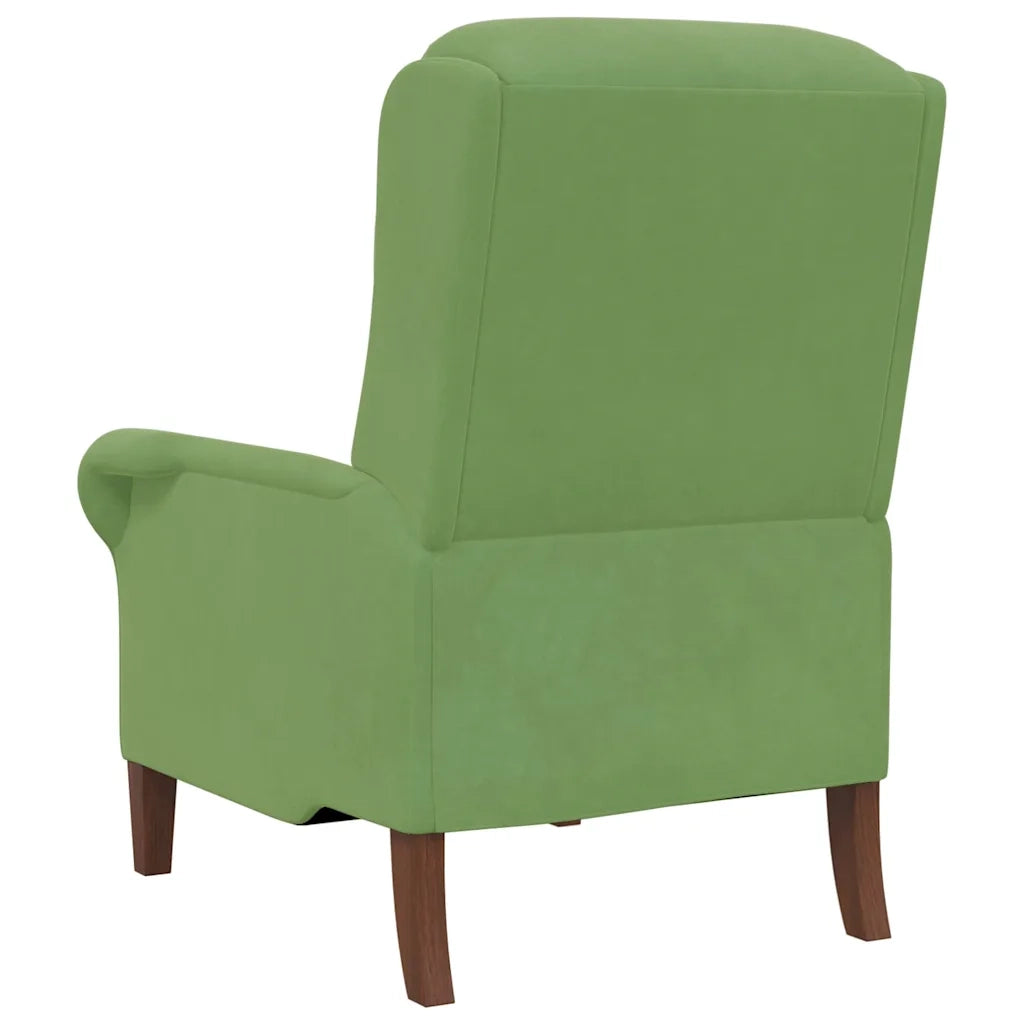 poltrona Verde chiaro 76 x 94 x 102 cm Velluto