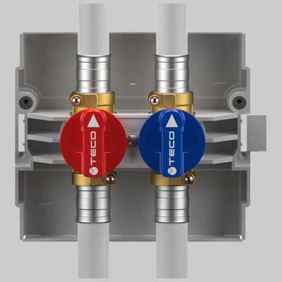VALVOLA INCASSO K4.0  Eurocono 3/4     TECO