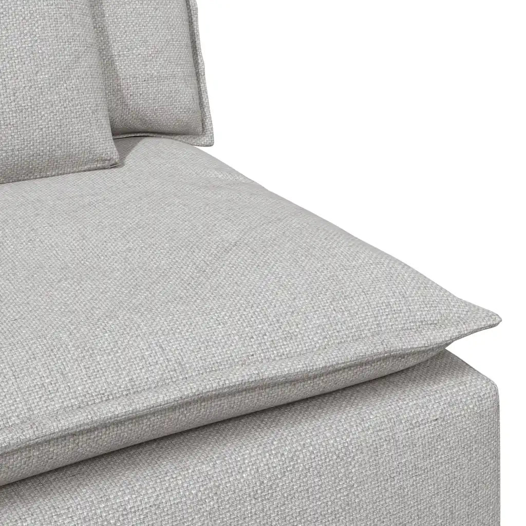 Modulo Terminale Bracciolo Divano Modulare con Cuscini-Sofa Modulare-Divanetto 100 cm 873490