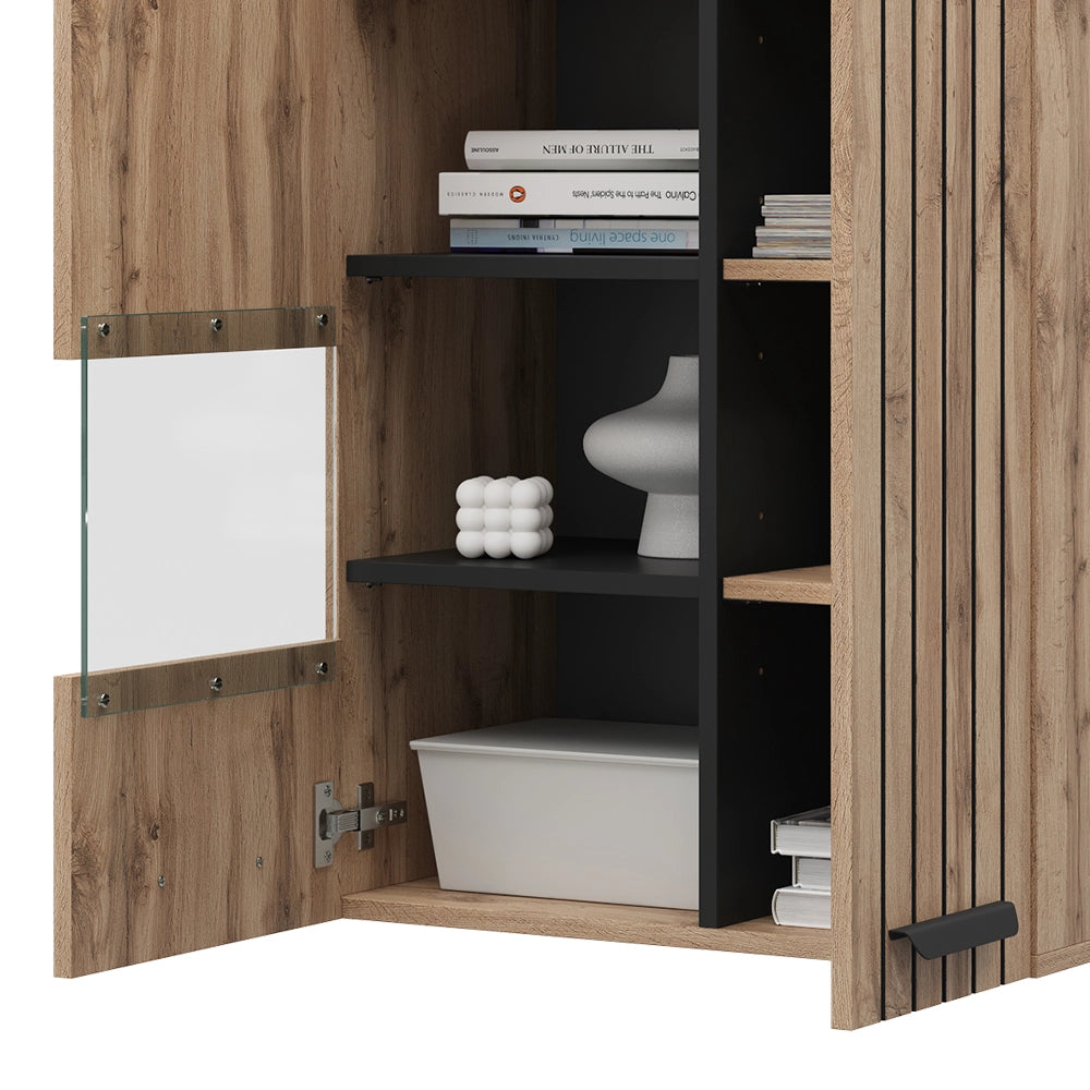 Vicco Armadio a muro Marrone 60.2 cm con 2 porte