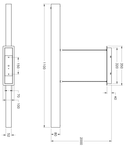 Lampada a Sospensione Badia LED 43W 4320lm 3000K Struttura in Metallo e Legno Quercia Dimmerabile Design Moderno Lunghezza 110cm Classe 1