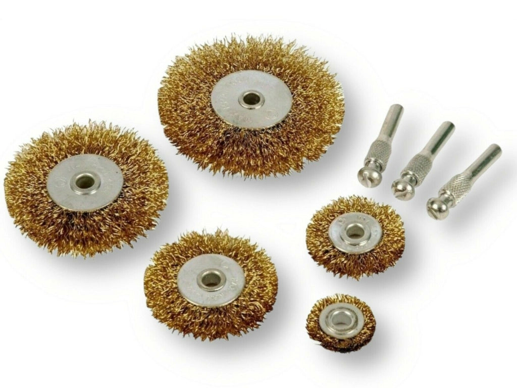 SPAZZOLE CIRCOLARI ROTATIVE MINI SPAZZOLA DISCO 25 - 38 - 50 - 63 - 75 mm