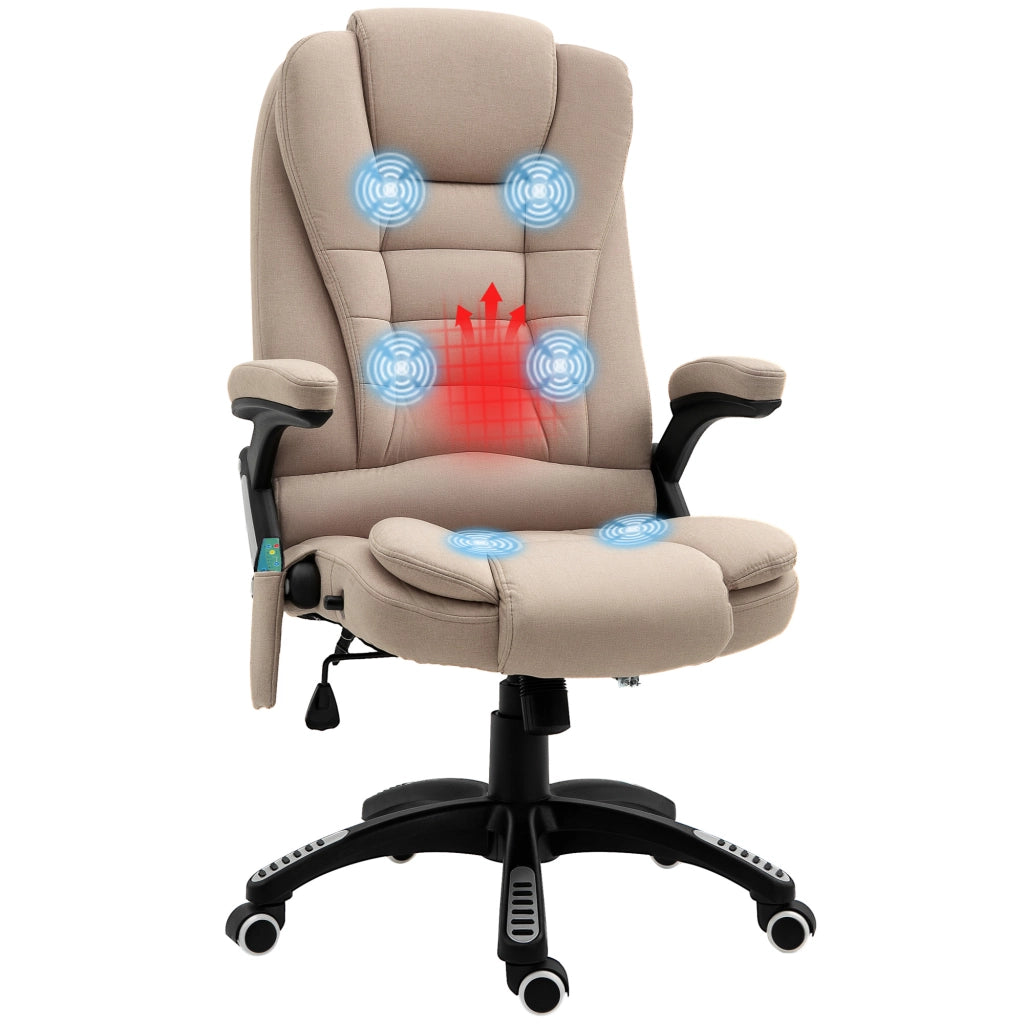 Poltrona Massaggiante Elettrica Reclinabile ¨C Minimal ¨C Beige