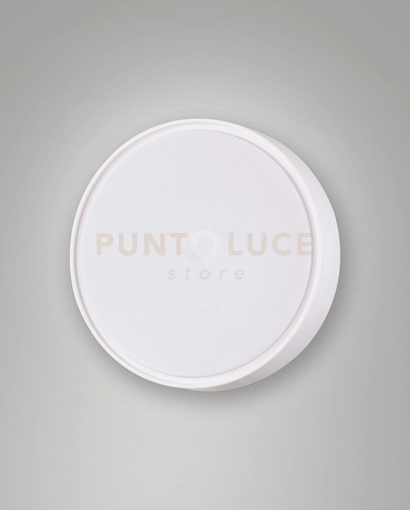 HATTON PLAFONIERA BIANCA 1 LUCE ATTACCO E27 D.25CM