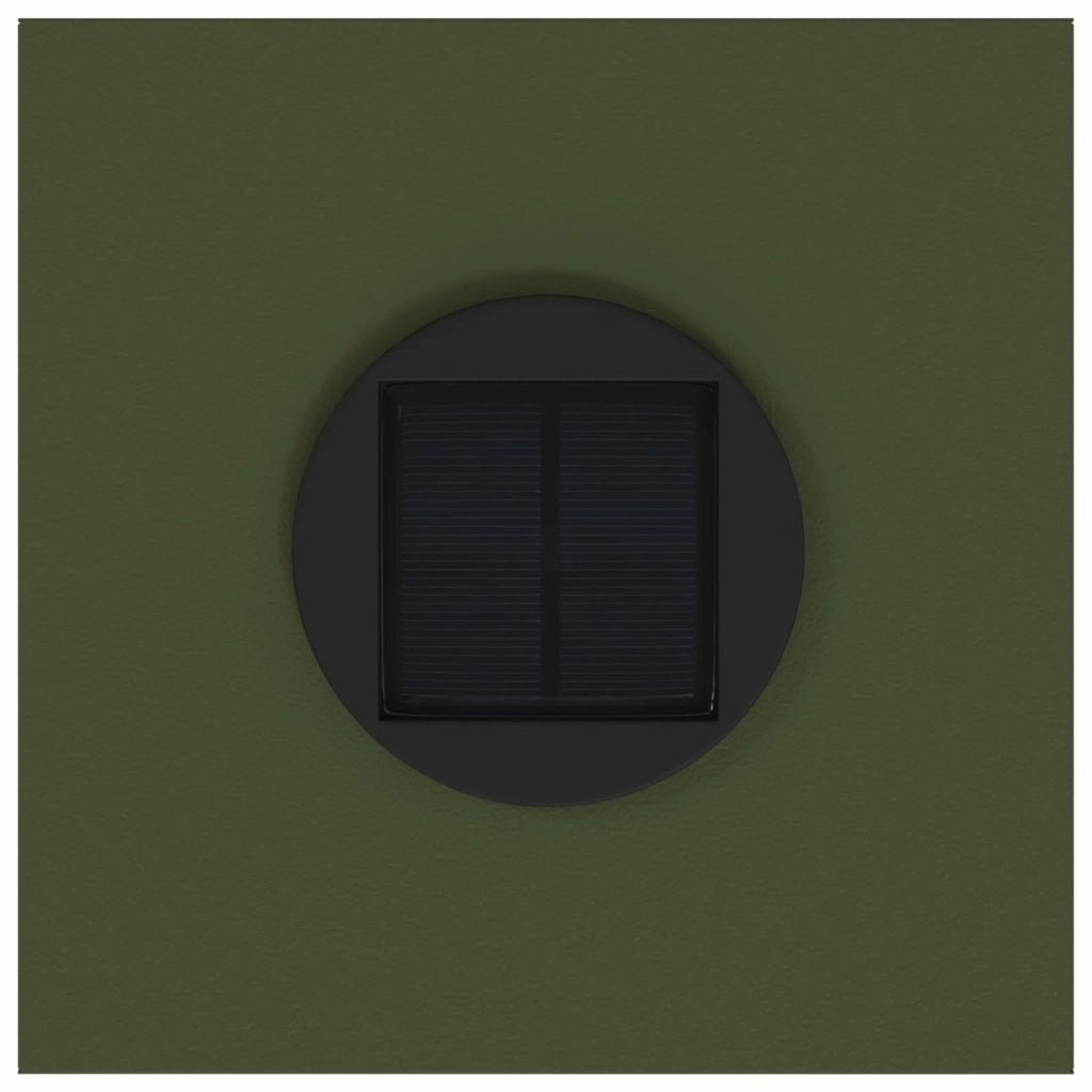 Lucina LED Solare da Percorso 2 pcs Verde oliva 879712