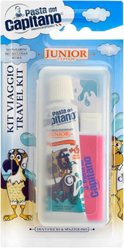 PASTA DEL CAPITANO KIT SPAZZOLINO PIEGHEVOLE E DENTIFRICIO 25 ML JUNIOR