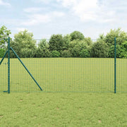 Recinzione con Posto Verde 1,2 x 25 m Acciaio e PVC 3350325