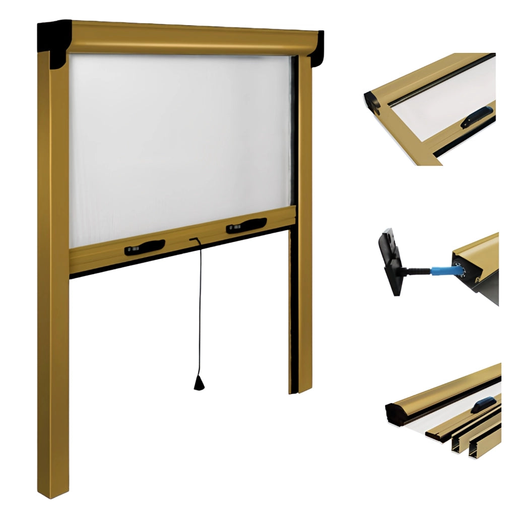 ZANZARIERA IRS OPERA 140X240 CM VERTICALE AVORIO