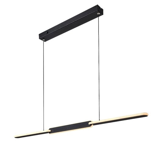 Sospensione LED nera 108cm 36W CCT Sindri Rabalux
