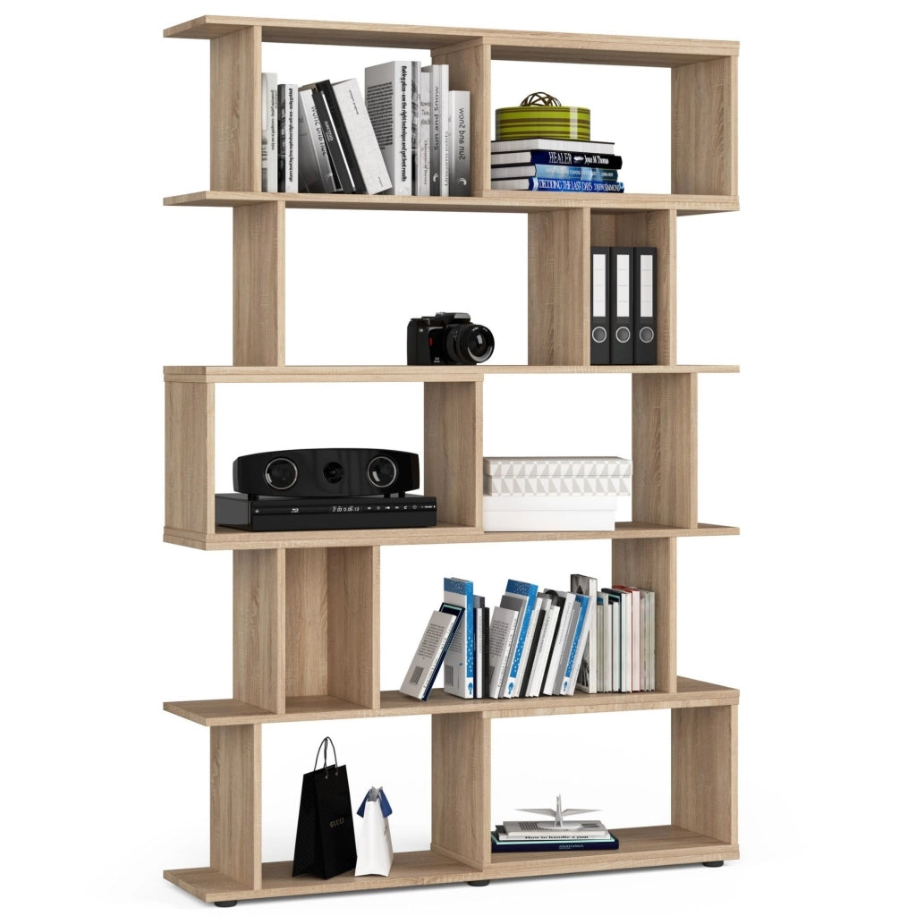 Scaffale FIX Quercia Sonoma 120 cm 120x28,4x177 cm