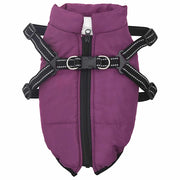 Cappotto per Cani Viola L40 Pile e Poliestere CFW4551343