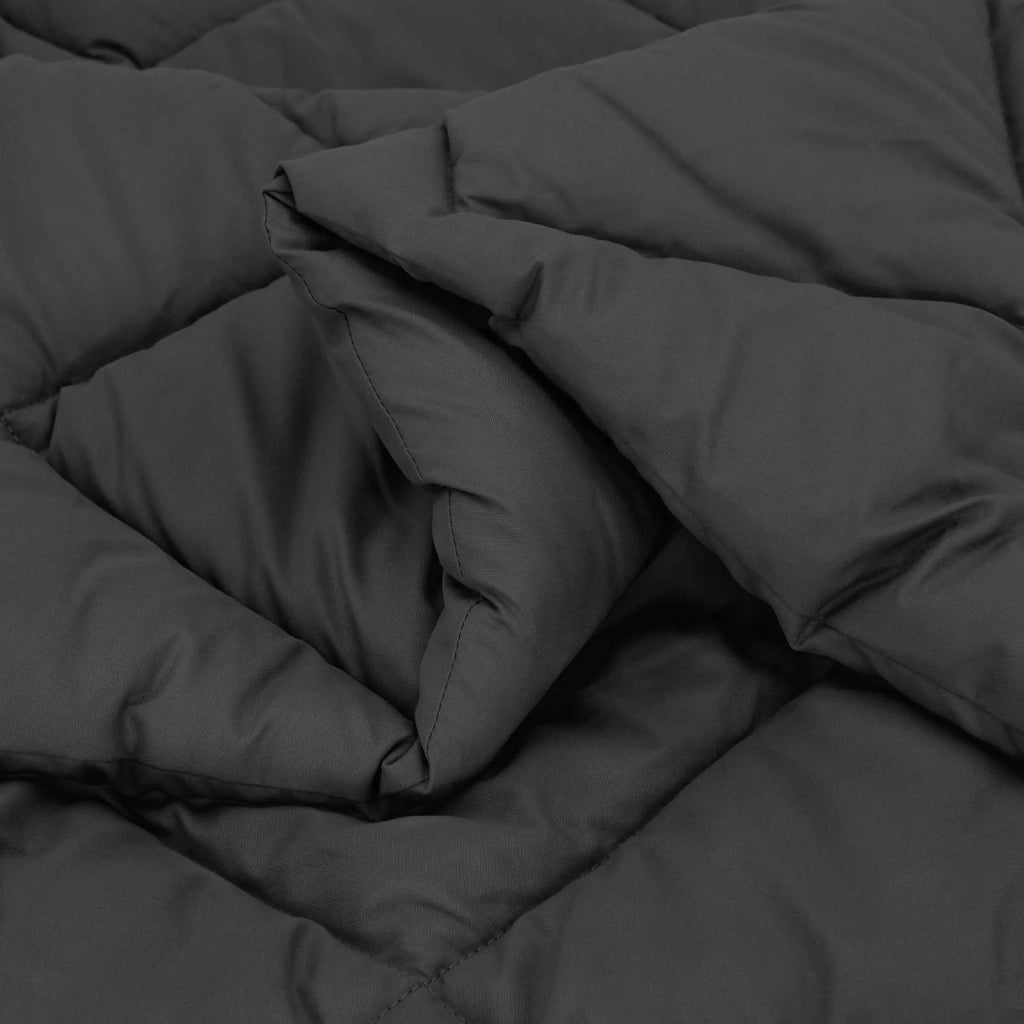 Duvet Invernale Antracite 240 x 260 cm Microfibra 42025655