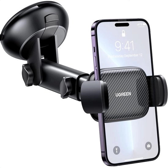 Supporto per Telefono 360° Girevole Auto - Otrente Universale per iPhone Samsung Huawei Redmi - Compatibile con iPhone 15 Pro Max Plus 14 13 Galaxy F34 S23 Ultra Huawei Mate 60 Pro Redmi K60 Ultra