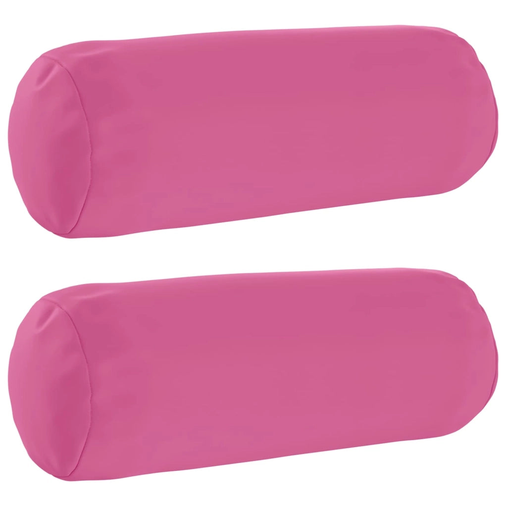 Federa 2 pcs HEERLEN Rosa Ø 15 x 40 cm Poliestere 923335