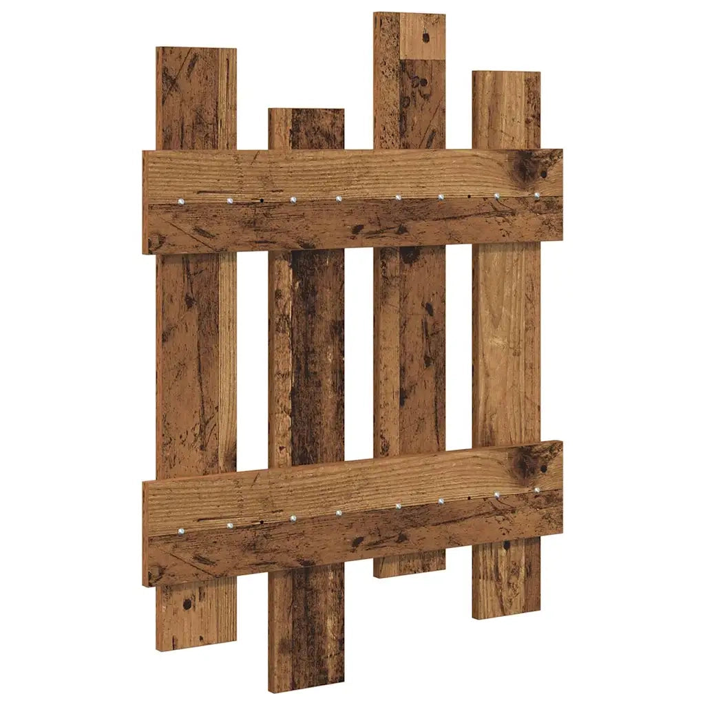 Appendiabiti a muro Legno vecchio 60 x 3 x 82 cm 874481