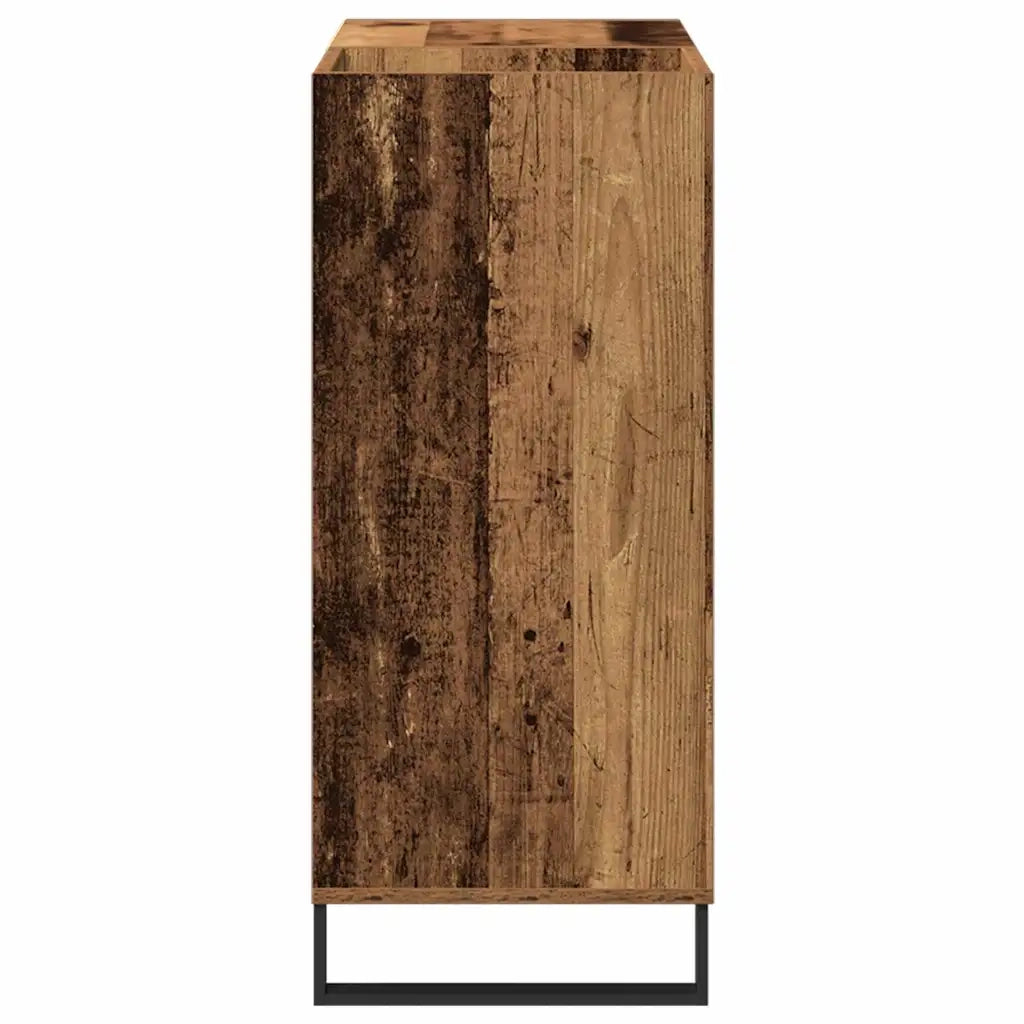 Mobile porta vinili Legno vecchio 84,5 x 38 x 89 cm 862914