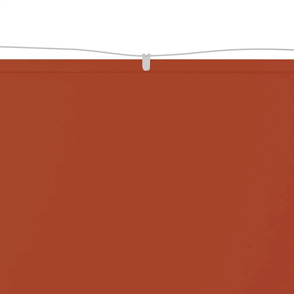 Paravento Verticale Terracotta 100x800 cm in Tessuto Oxford 148357
