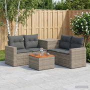 Set di divani 6 pz Grigio e Grigio Scuro 3447408