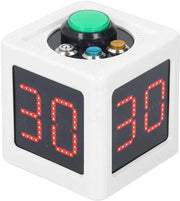 Orologio da corsa HD 1,4 pollici - Conto alla rovescia - Stoppista - Timer professionale - Funzione allarme - Facile da utilizzare - Ideale per eventi privati