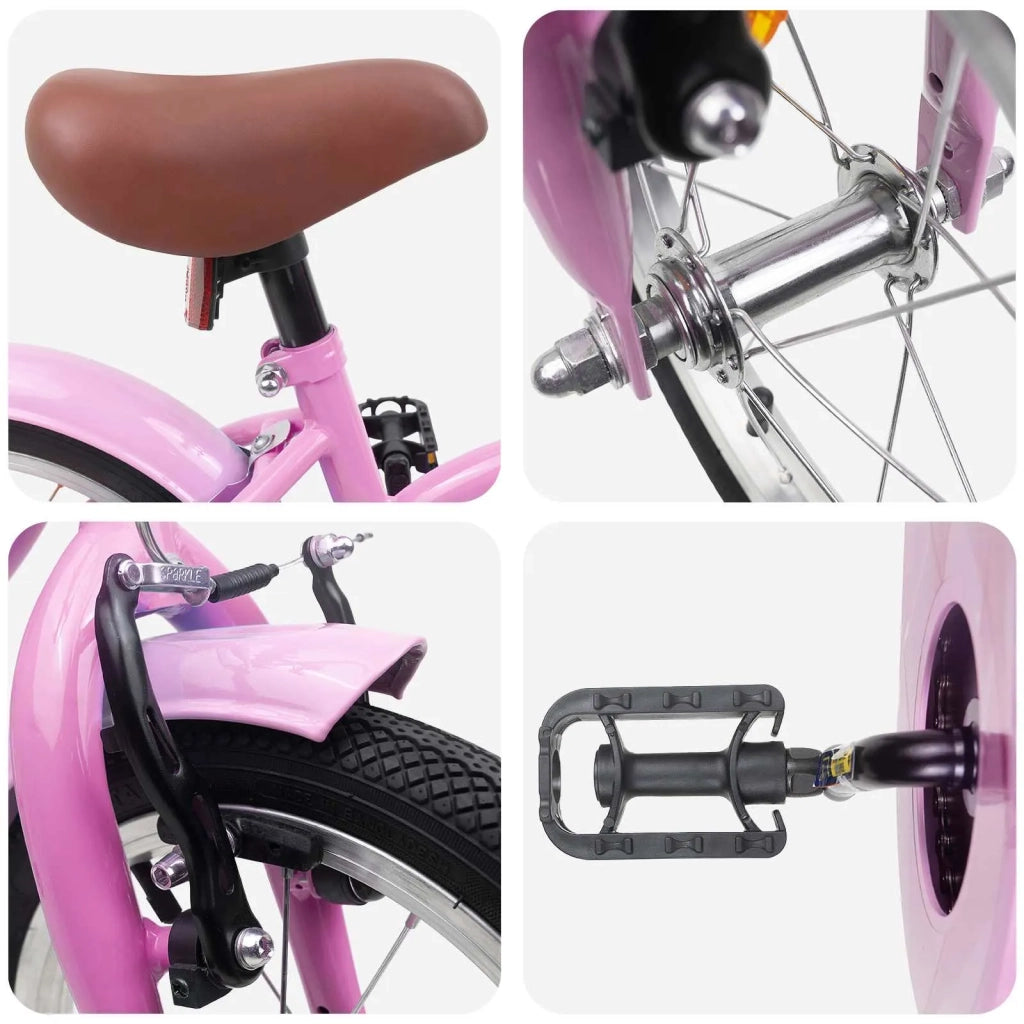 Bicicletta per Bambini 16 Pollici per bambini di 4-6 anni 42009664