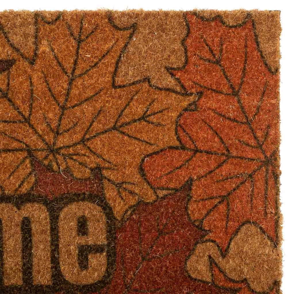 Zerbino PVC stampato marrone 45x75
