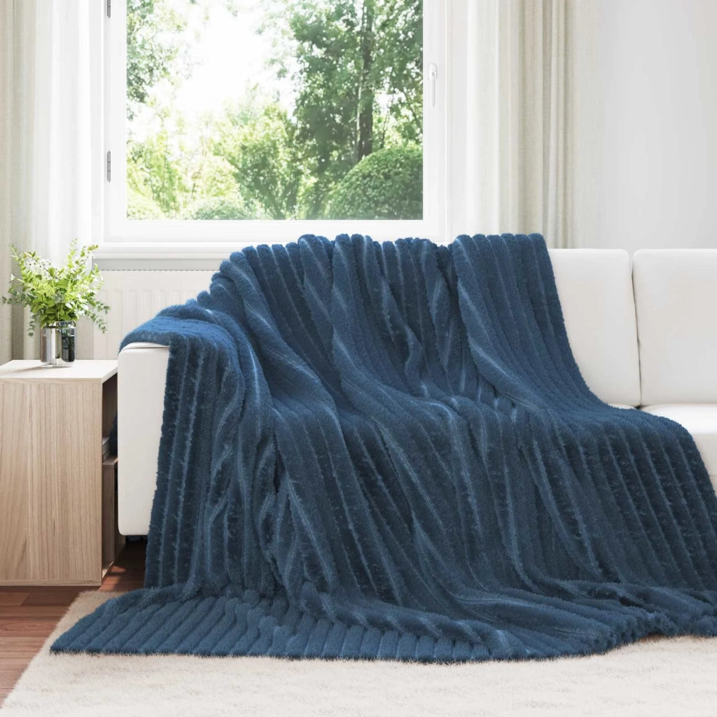 Coperta Blu navy 270 x 240 cm Panno 42016840