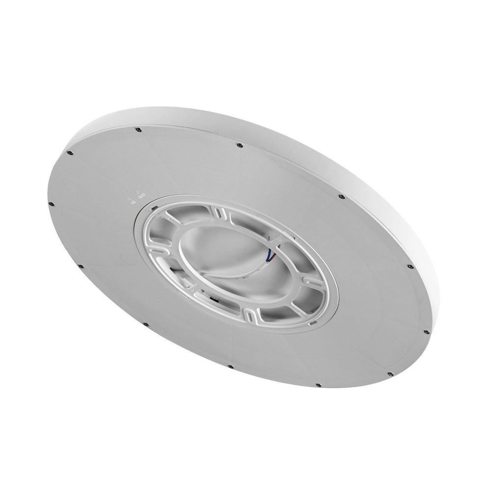 Plafoniera moderna bianca tonda 48cm LED 40W CCT
