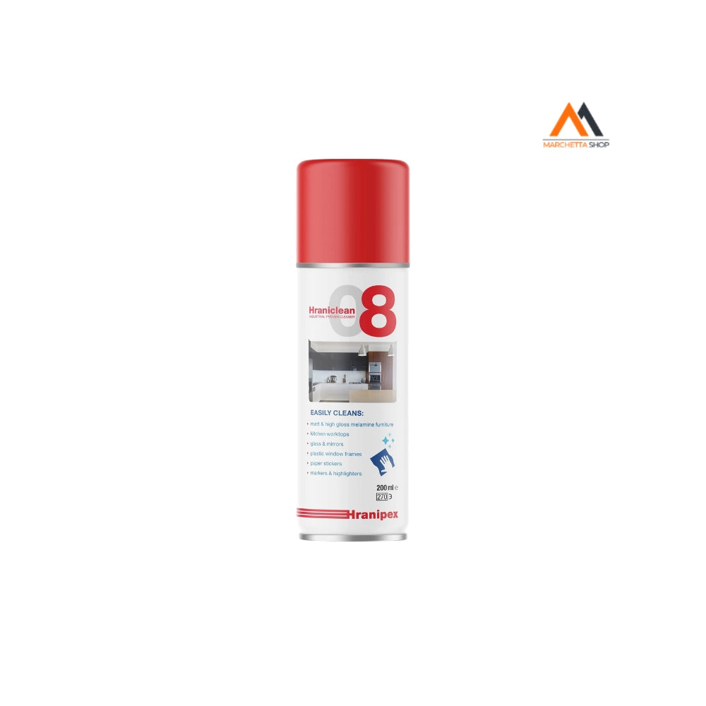 HRANICLEAN 08 - Agente pulente spray per superfici delicate